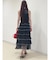 シフォンティアードワンピース