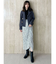 【WEB限定カラーあり】アシメタックナロースカート