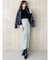 【WEB限定カラーあり】アシメタックナロースカート