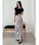 【WEB限定カラーあり】アシメタックナロースカート