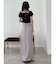 【WEB限定カラーあり】アシメタックナロースカート