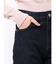デニムシューカットパンツ