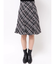 オリジナルロービングチェックニーレングススカート