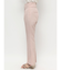 バックスリットストレートパンツ