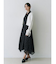 ツイストネックロングスリーブワンピース