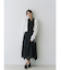 ツイストネックロングスリーブワンピース