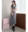 【MARY QUANTコラボ】サイドロゴナロースカート【セットアップ着用可】