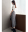 【MARY QUANTコラボ】サイドロゴナロースカート【セットアップ着用可】