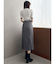 【MARY QUANTコラボ】サイドロゴナロースカート【セットアップ着用可】