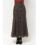 シャギーエンブロイダリースカート