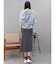 バックタックスタンドカラーシャツ