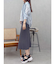 バックタックスタンドカラーシャツ