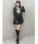 バックジップミニマーメイドスカパン