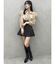 バックジップミニマーメイドスカパン