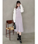 【MARY QUANTコラボ】シャツドッキングニットワンピース