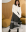 【WEB限定カラーあり】シャギークロップドカーディガン