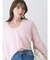 【WEB限定カラーあり】シャギークロップドカーディガン