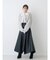 【WEB限定カラーあり】シャギークロップドカーディガン
