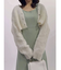 【WEB限定カラーあり】シャギークロップドカーディガン