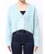 【WEB限定カラーあり】シャギークロップドカーディガン