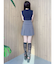 タフタコルセットミニスカパン