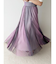 グラデーションチュールボリュームスカート
