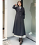 フィットアンドフレアトレンチコート