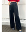 basicストレートパンツ