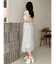 ラッフルプリーツティアードワンピース