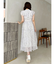 ラッフルプリーツティアードワンピース