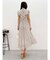 ラッフルプリーツティアードワンピース