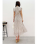 ラッフルプリーツティアードワンピース