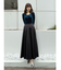 【OUNNOUN】シャイニーベロアトップス