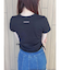 【メロクロコラボ】クロミワンポイント刺繍クロップドTシャツ