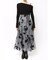 フロッキープリントフレアスカート