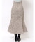フロントZIPマーメイドスカート