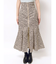 フロントZIPマーメイドスカート