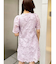 3Dスカラップレースミニワンピース