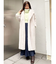 バックレースアップストレッチマーメイドスカート