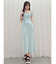 アシメビスチェニットワンピース