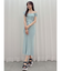 アシメビスチェニットワンピース