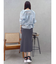 アシメビスチェニットワンピース