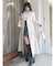 【WEB限定カラーあり】フィットアンドフレアコート