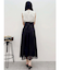 レースフレアコルセットスカート