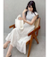 レースフレアコルセットスカート