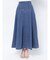 【セットアップ着用可】ストレッチフレアーデニムスカート