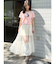 CATプリントリボンTシャツ