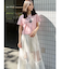 CATプリントリボンTシャツ