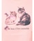 CATプリントリボンTシャツ