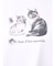 CATプリントリボンTシャツ